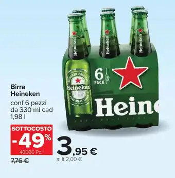 Carrefour Birra Heineken offerta