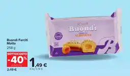 Carrefour Buondì Farciti Motta offerta