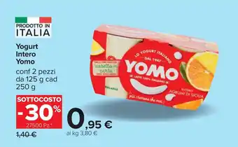 Carrefour Yogurt Intero Yomo offerta