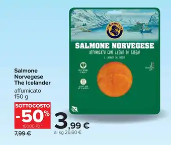 Carrefour Salmone Norvegese The Icelander offerta