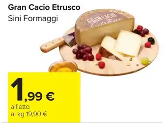 Carrefour Gran Cacio Etrusco offerta