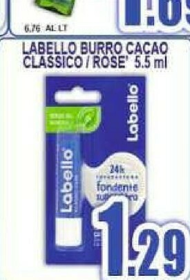 Sacoph Labello offerta
