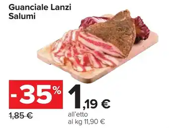 Carrefour Guanciale Lanzi Salumi offerta