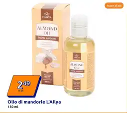 Action Olio di mandorle L'Ailya offerta