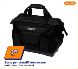 Action Borsa per utensili Werckmann offerta