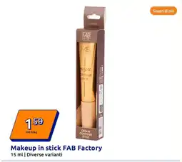Action Makeup in stick FAB Factory offerta