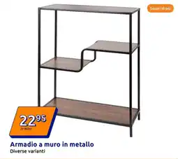 Action Armadio a muro in metallo offerta