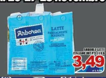 Sacoph Latte parzialmente scremato offerta