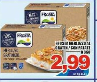 Sacoph Filetti di merluzzo offerta