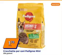 Action Crocchette per cani Pedigree Mini offerta