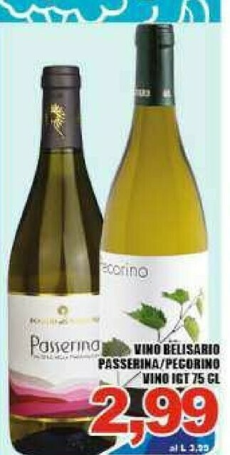 Sacoph Vino bianco offerta