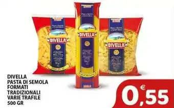 Il Centro Superstore Divella pasta di semola formati tradizionali offerta