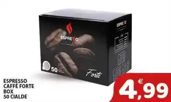 Il Centro Superstore Espresso caffè forte box 50 cialde offerta