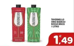 Il Centro Superstore Tavernello vino bianco/ rosso brick offerta