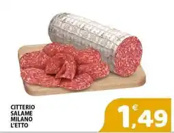 Il Centro Superstore Citterio salame milano offerta