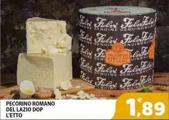 Il Centro Superstore Pecorino romano del lazio dop offerta