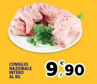 Il Centro Superstore Coniglio nazionale intero offerta