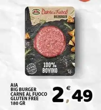 Il Centro Superstore Aia big burger carne al fuoco gluten free offerta