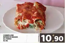 Il Centro Superstore Cannelloni ripieni di magro al forno offerta