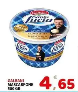 Il Centro Superstore Galbani mascarpone offerta