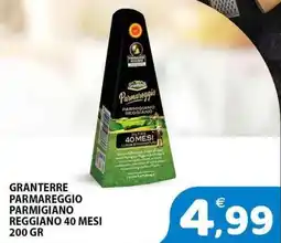 Il Centro Superstore Granterre parmareggio parmigiano reggiano 40 mesi offerta