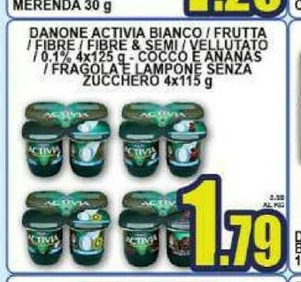 Sacoph Activia offerta