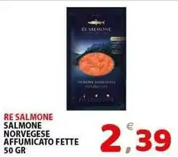 Il Centro Superstore Re salmone salmone norvegese affumicato fette offerta