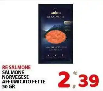 Il Centro Superstore Re salmone salmone norvegese affumicato fette offerta