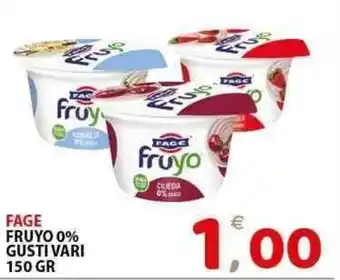 Il Centro Superstore Fage fruyo 0% gusti vari offerta