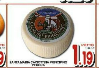 Sacoph Caciotta offerta