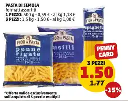 PENNY Pasta di semola offerta