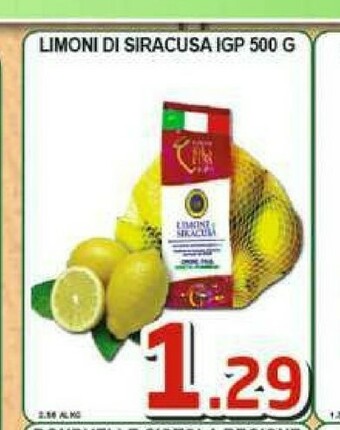 Sacoph Limoni offerta