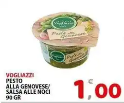 Il Centro Superstore Vogliazzi pesto alla genovese/ salsa alle noci offerta