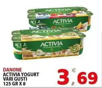 Il Centro Superstore Danone activia yogurt vari gusti offerta