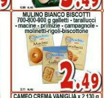 Sacoph Biscotti mulino bianco offerta