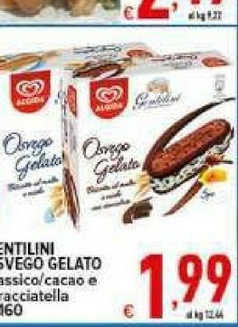 Iper Triscount Gelati algida offerta