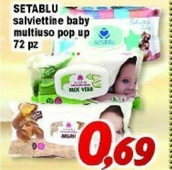 Supermercati Emark Salviettine offerta
