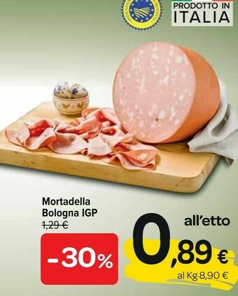 Carrefour Express Mortadella bologna igp offerta