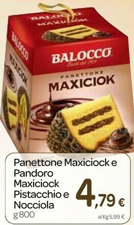 Carrefour Express Panettone maxiciock e pandoro offerta