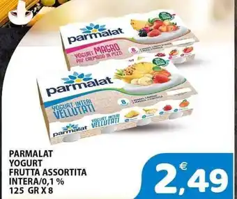 Il Centro Superstore Parmalat yogurt frutta assortita intera/0,1% offerta