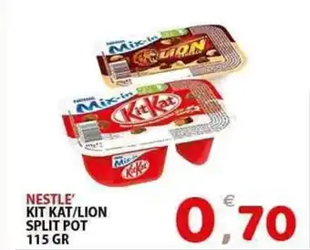 Il Centro Superstore Nestle' kit kat/lion split pot offerta