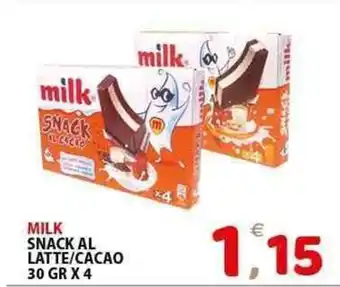 Il Centro Superstore Milk snack al latte/cacao offerta