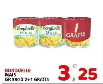 Il Centro Superstore Bonduelle mais offerta