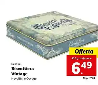 Biscottiera vintage