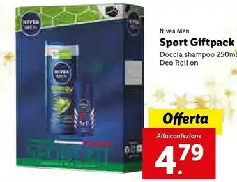 Lidl Men sport giftpack offerta