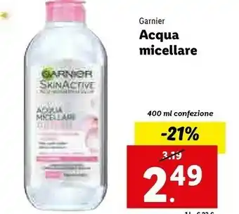 Lidl Acqua micellare offerta
