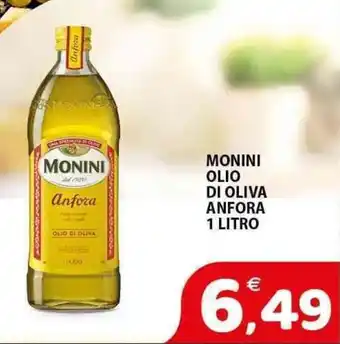 Il Centro Superstore Monini olio di oliva anfora offerta