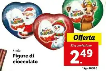Lidl Kinder cioccolato offerta