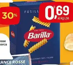 Crai BARILLA Pasta di semola vari formati offerta