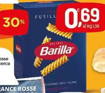 Crai BARILLA Pasta di semola vari formati offerta